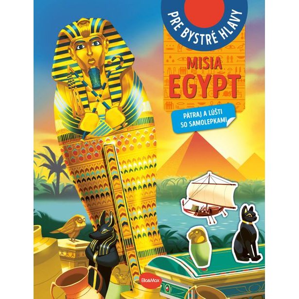 MISIA EGYPT – Pátraj a lúšti so samolepkami