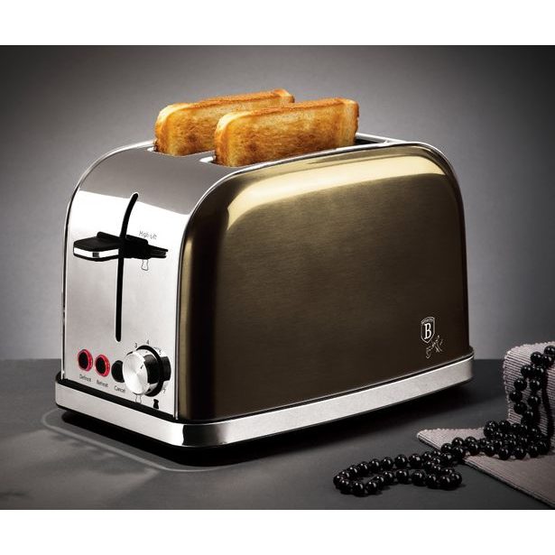 BERLINGERHAUS Topinkovač nerez Shiny Black Collection BH-9395