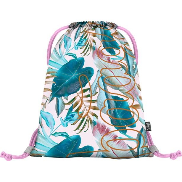 BAAGL SET 5 Skate Leafs: batoh, penál, sáček, ledvinka, obal na notebook