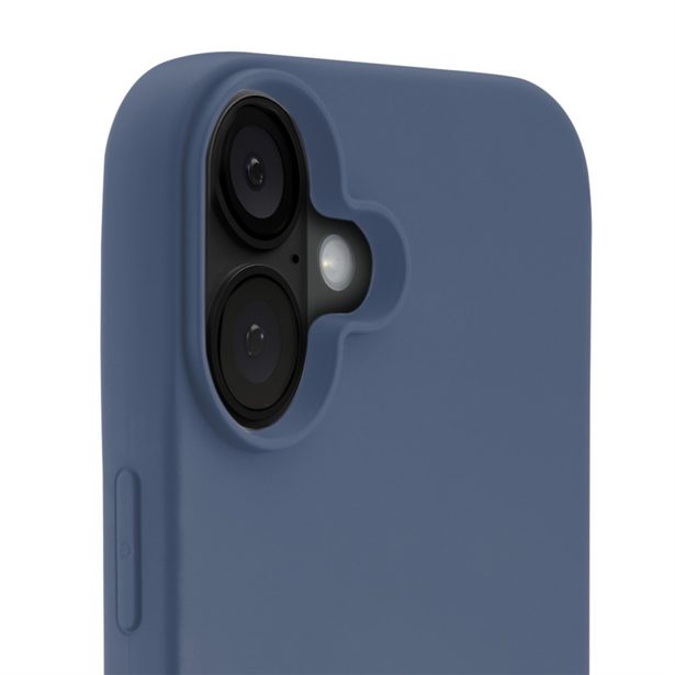 Hama Fantastic Feel, kryt pro Apple iPhone 17, hebký povrch, modrý