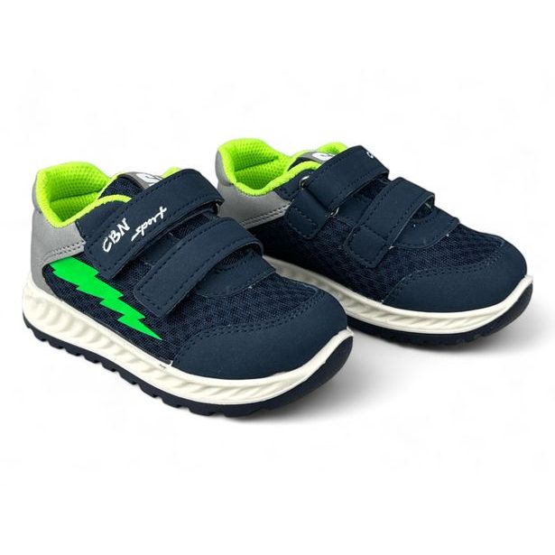 Chlapecké tenisky tmavě modré s bleskem