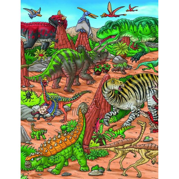 Velká knížka DINOSAUŘI pro malé vypravěče Baagl