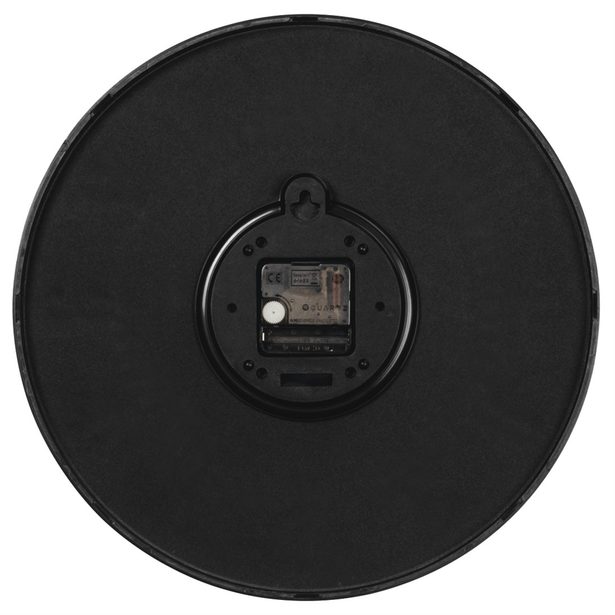 Hama Black Digits, nástěnné hodiny, průměr 35 cm, tichý chod