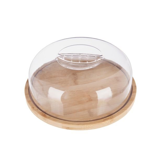 Servírovací prkénko s poklopem pr. 26 cm, v. 9 cm