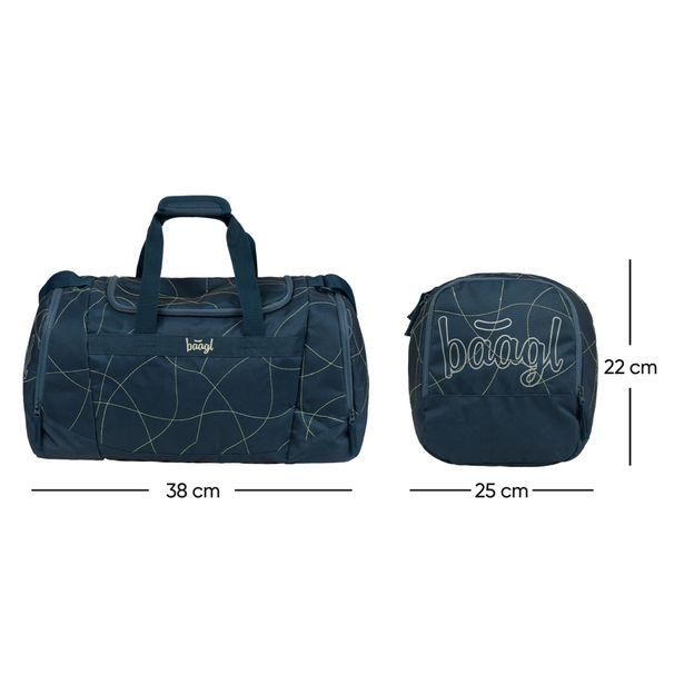 BAAGL Sportovní taška Wave GRS