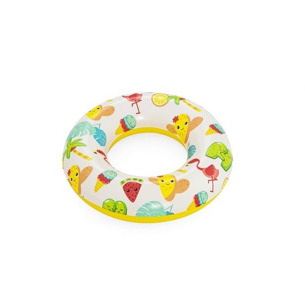 Bestway Nafukovací SET - bazén 112cm, plavací kruh 51cm, míč 41x15cm