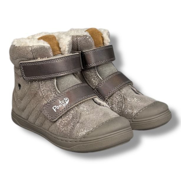 Ponte20, dětské zimní boty - třpytivé