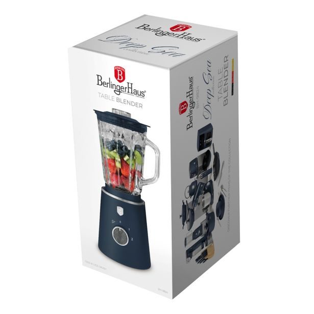 BERLINGERHAUS Stolní mixér se skleněnou nádobou 1,5 L 1000 W Deep Sea Collection BH-9824