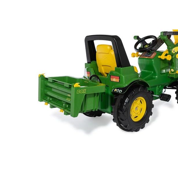 ROLLYTOYS Úložný box za traktor zelený