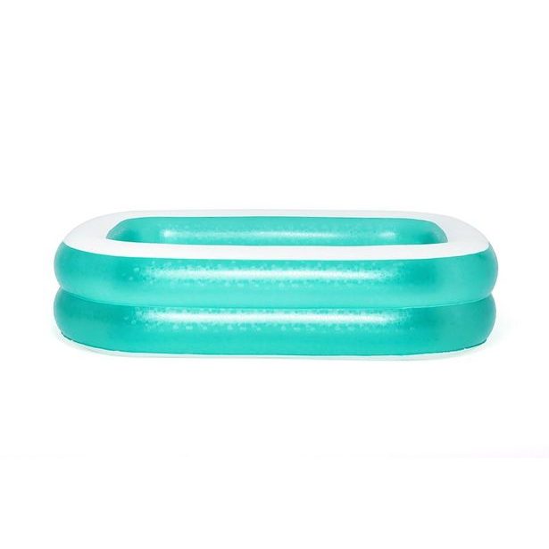 Modrý čtyřhranný rodinný bazén 201 x 150 x 51cm