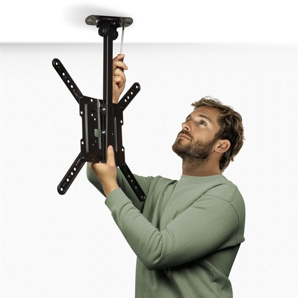 Hama stropní držák TV, 400x400, sklopný, otočný