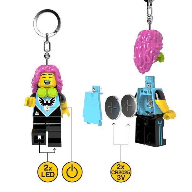 LEGO Minifigures Hráčka videoher svítící figurka (HT)