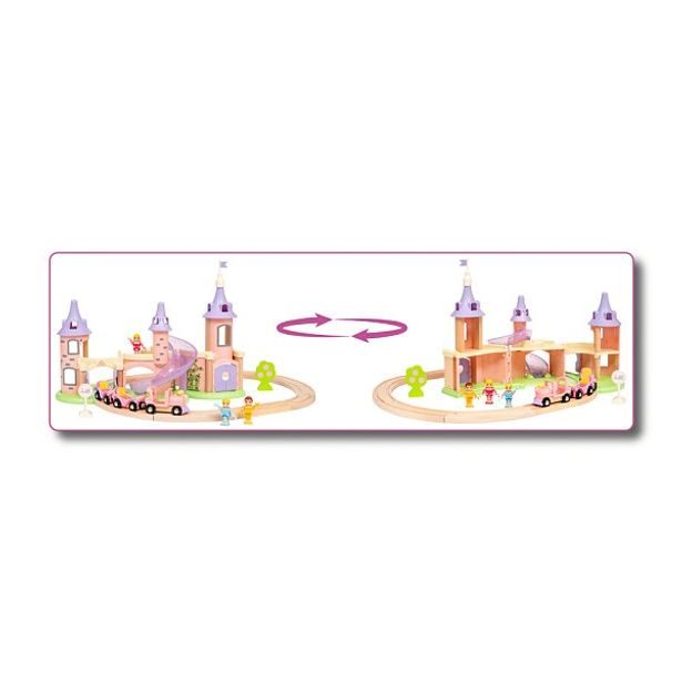 Disney Princess Zámecká vlaková sada