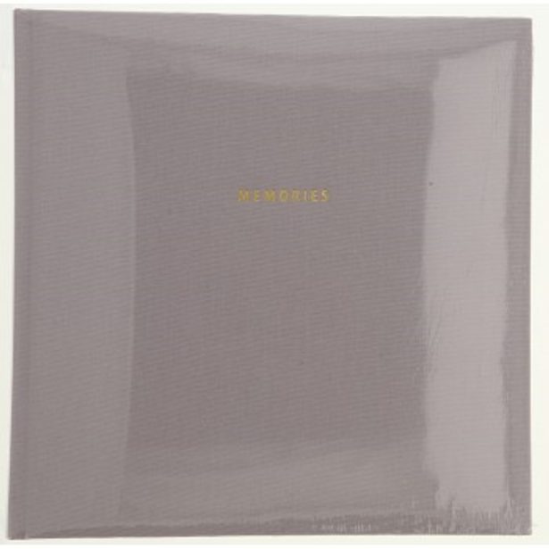 Hama album klasické MEMORIES 30x30 cm, 50 stran, šedá