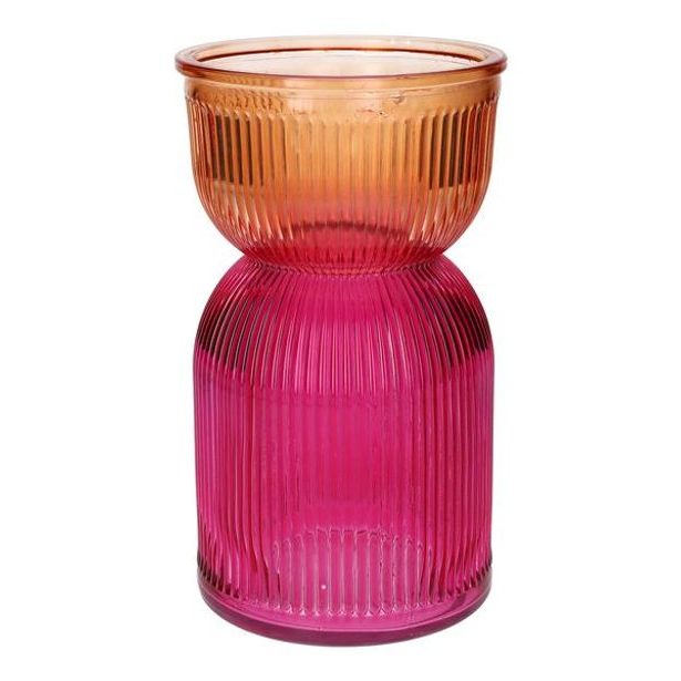 DUIF VÁZA SAME DUO 12X21 BROSKVOVÁ RŮŽOVÁ