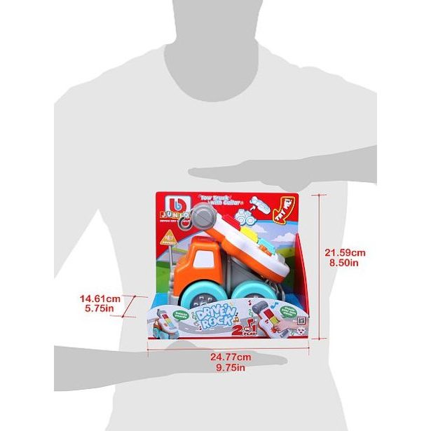 Maisto - BJUNIOR BB Junior - Odtahové vozidlo s kytarou 2v1