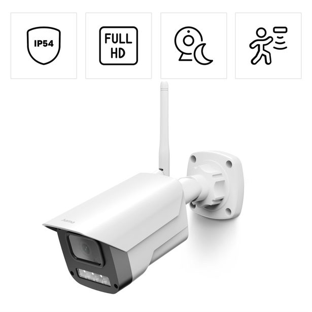 Hama Smart venkovní WiFi kamera, noční vidění, Full HD