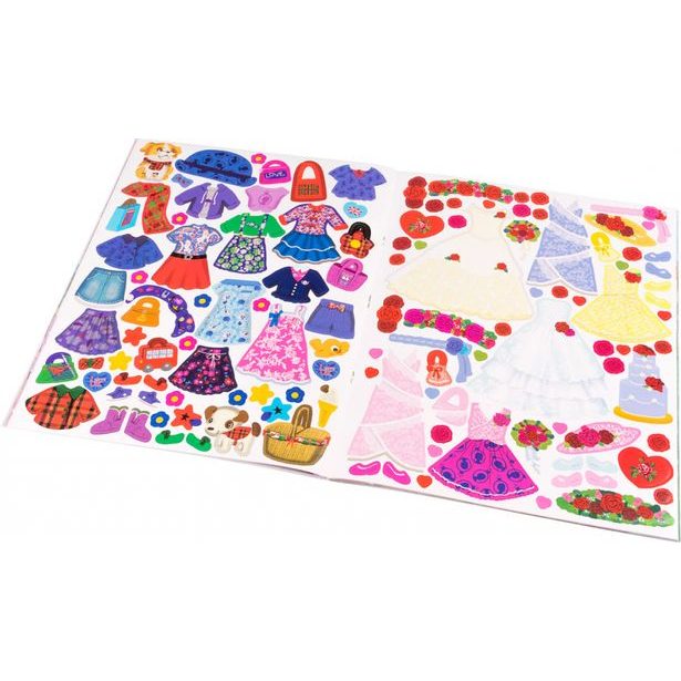 Šaty pro KATE - kniha samolepek Baagl