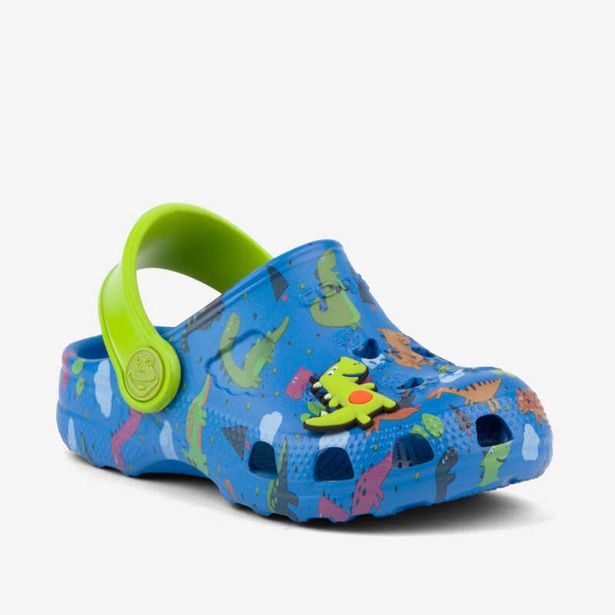 Dětské sandály Coqui Little Frog Royal/Lime dino + amulet