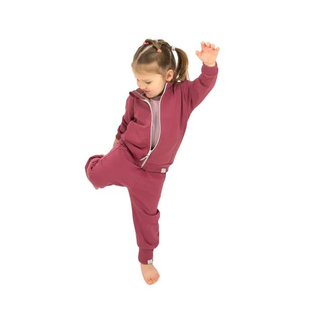 ESITO Mikina na zip EasyFit Magenta - růžová