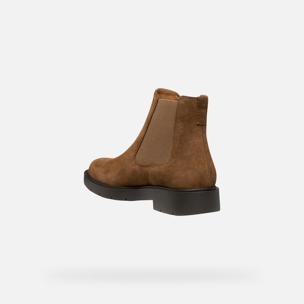 Hnědá dámská kotníková obuv Geox Spherica EC1