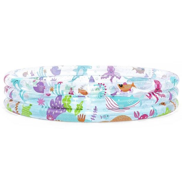 Nafukovací bazének s motivem rybiček, 152x30cm