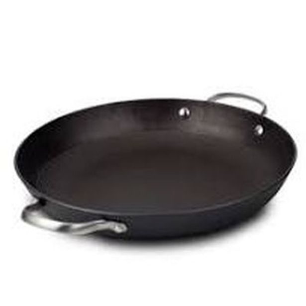 pánev d26cm, ATLAS, litina, nepřil.povrch-černý, 2ucha NR