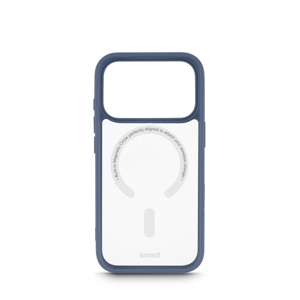 Hama Frame Protect, kryt pro Apple iPhone 17 Pro, magnetický, průhledný/modrý