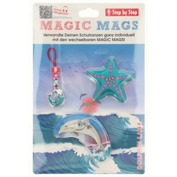 Doplňková sada obrázků MAGIC MAGS Dolphin Lana k aktovkám GRADE, SPACE, CLOUD, 2IN1 a KID