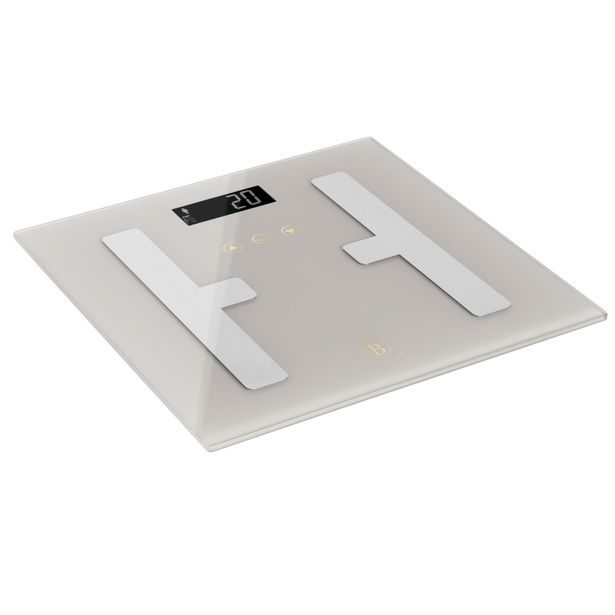 BERLINGERHAUS Osobní váha s měřením tuku, svalů a vody 180 kg Sahara Collection BH-9755