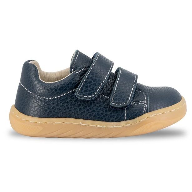 Dětská celokožená obuv Ciciban - BAREFOOT Navy