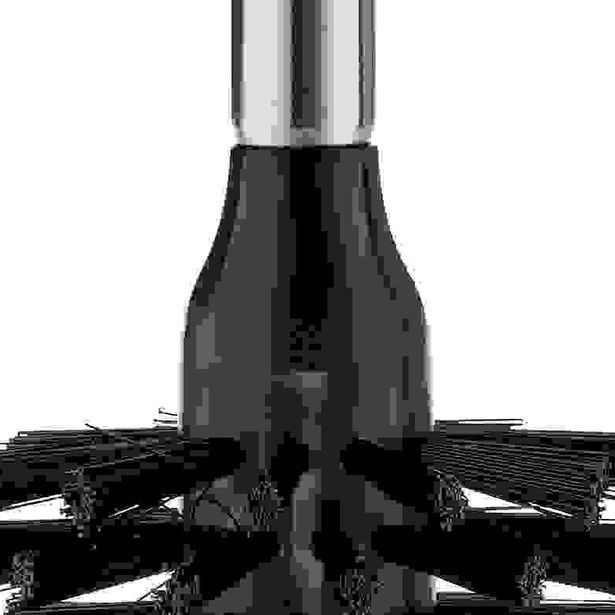 KELA WC štětka La Brosse nerezová rukojeť nylon černá KL-20163