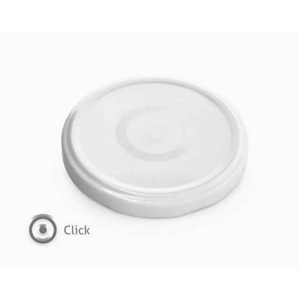 víčko TWIST 66-10ks bílé, do 100°C, na sklen.377ml CLICK E-66