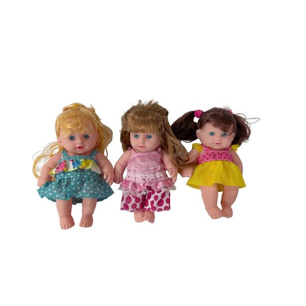 PLEJO Panenka s vlásky 20 cm