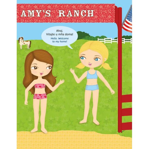 Šaty pre AMY ─ Kniha samolepiek Baagl