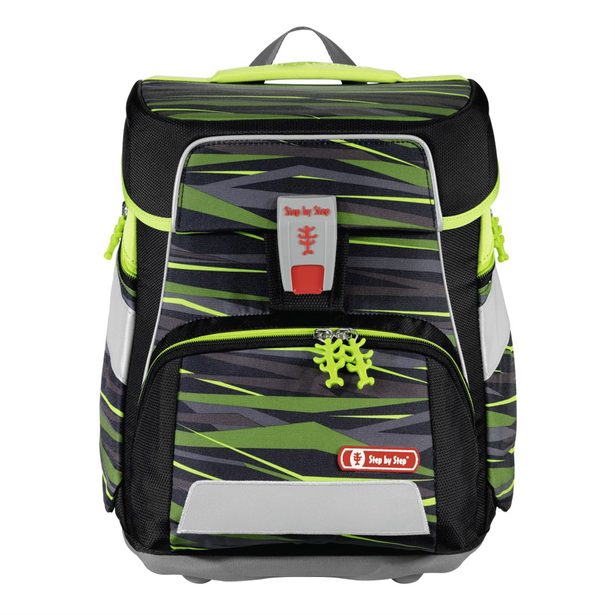 Školní aktovka Space pro prvňáčky - 5-dílný set, Step by Step Černý panter, certifikát AGR