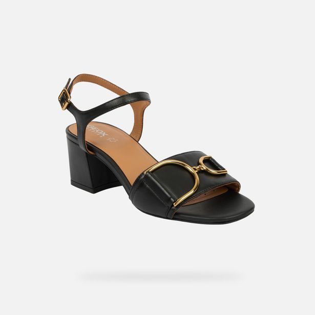 Černé dámské sandály Geox New Eraklia 50