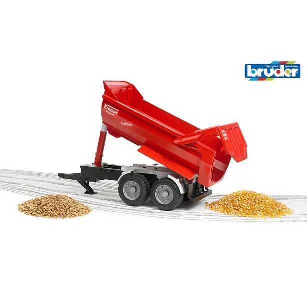 Farmer - Sklápěcí přívěs Krampe červený