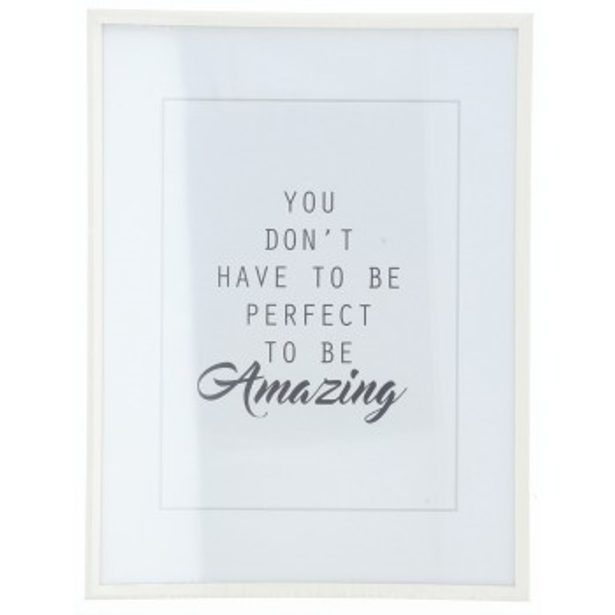 Hama rámeček plastový CHIARO, bílá, 30x40 cm