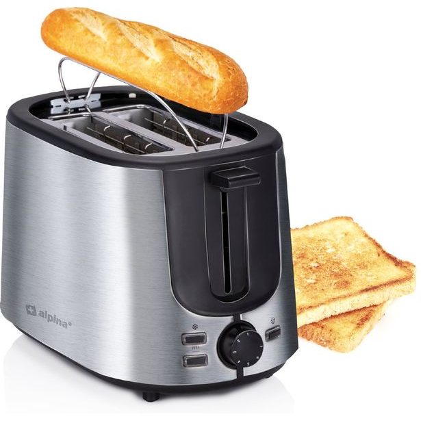 ALPINA Topinkovač na 2 topinky nerez ocel 1000W ED-247350
