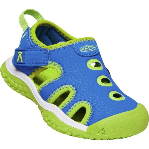 KEEN STINGRAY TOTS brilliant blue/chartreuse