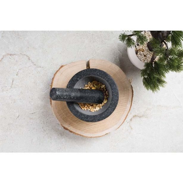 BERLINGERHAUS Hmoždíř žulový 14 x 8 cm Black Rose Collection BH-8608