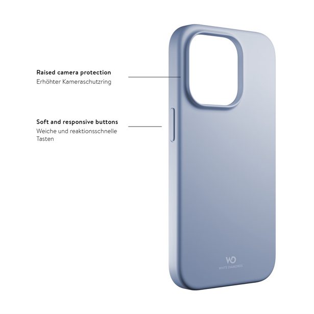 White Diamonds Urban Case, kryt pro Apple iPhone 14, světle modrý