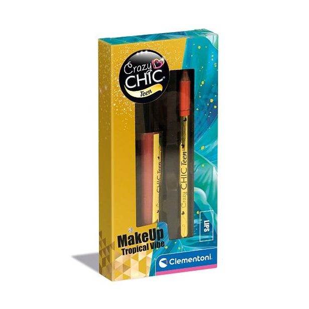 CLEMENTONI Crazy CHIC TEEN - Lesk na rty TROPICAL