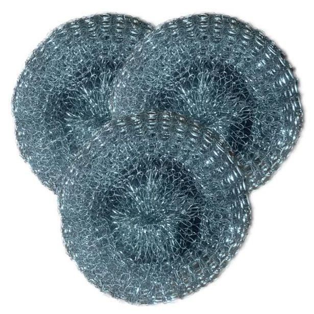 TORO Drátěnka kovová 3 ks, 8 x 2.5CM,34G_hamashop