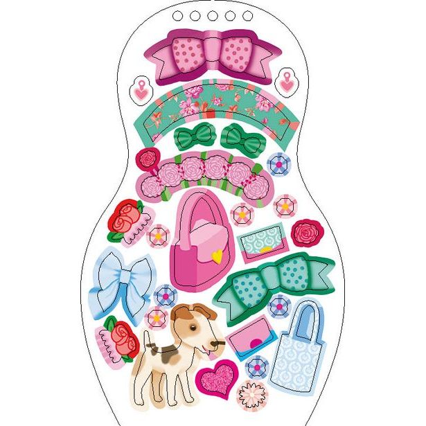 Obliekame moravské bábiky NATÁLKA – Maľovanky Baagl