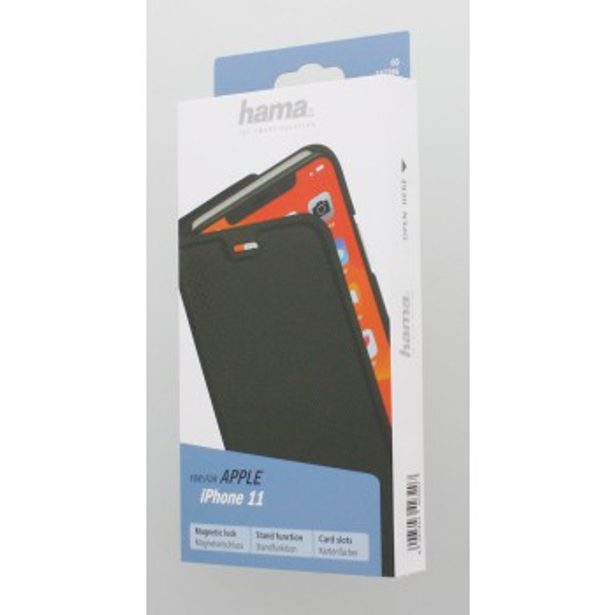 Hama Slim Pro Booklet for Apple iPhone 11, black