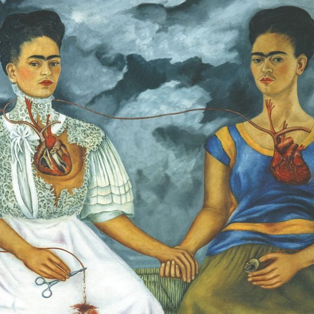 NOTIQUE Poznámkový kalendář Frida Kahlo 2027, 30 x 30 cm
