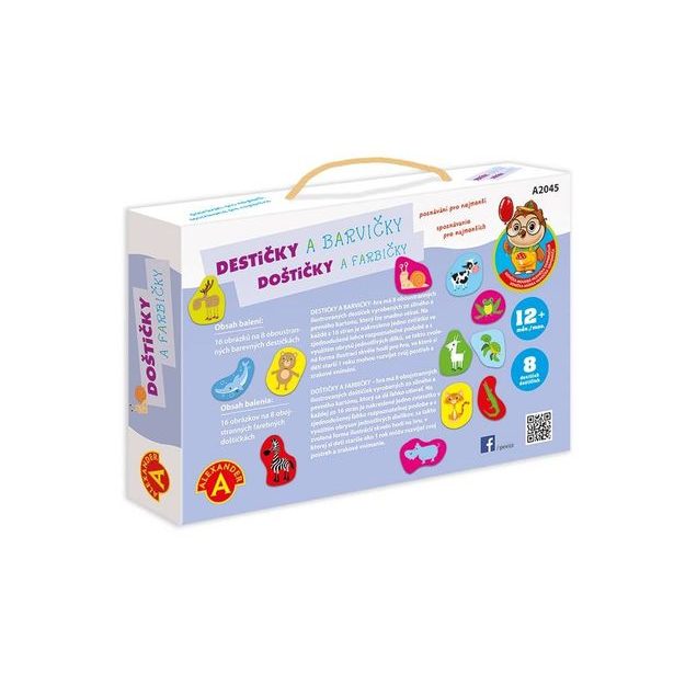 Destičky a barvičky-poznávání pro nejmenší