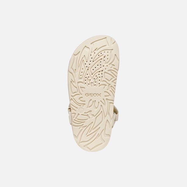 Krémové dívčí sandály Geox Sandal Foammentera